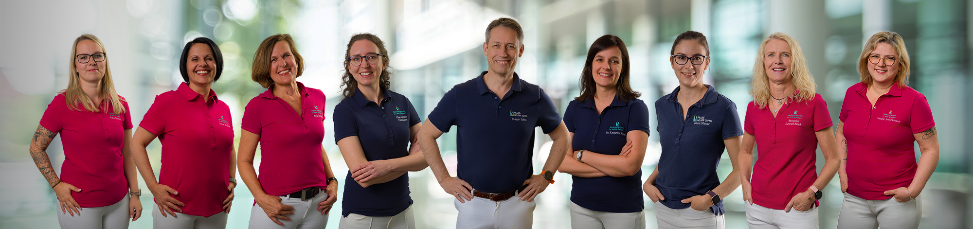 Praxisteam der Arztpraxis Dr. med. Suffel und Kolleginnen team
